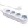 Shelly Steckdosenleiste Power Strip 4 Gen4 (weiß, 1,5 Meter Kabel, mit Energiemessung)