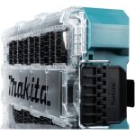 Makita MAKTRAK Organizer tief M (blau/transparent, Transparenter Deckel)