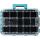 Makita MAKTRAK Organizer tief M (blau/transparent, Transparenter Deckel)