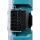 Makita MAKTRAK Organizer tief M (blau/transparent, Transparenter Deckel)