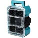 Makita MAKTRAK Organizer kompakt  (blau/transparent, Transparenter Deckel)