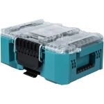 Makita MAKTRAK Organizer kompakt  (blau/transparent, Transparenter Deckel)