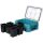 Makita MAKTRAK Organizer kompakt  (blau/transparent, Transparenter Deckel)