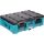 Makita MAKTRAK Werkzeugbox L (blau/schwarz)