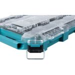 Makita MAKTRAK Organizer flach M (blau/transparent, Transparenter Deckel)