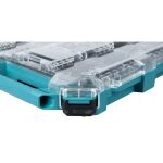 Makita MAKTRAK Organizer flach M (blau/transparent, Transparenter Deckel)