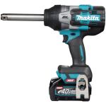 Makita Akku-Schlagschrauber TW011GZ XGT, 40Volt (blau/schwarz, ohne Akku und Ladegerät, mit 138mm Langschaft 3/4"-Vierkant)