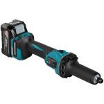 Makita Akku-Geradschleifer GD001GZ XGT, 40Volt (schwarz/blau, ohne Akku und Ladegerät)