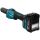 Makita Akku-Geradschleifer GD001GZ XGT, 40Volt (schwarz/blau, ohne Akku und Ladegerät)