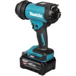 Makita Akku-Heißluftgebläse HG001GZ01 XGT, 40Volt (blau/schwarz, ohne Akku und Ladegerät)