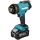 Makita Akku-Heißluftgebläse HG001GZ01 XGT, 40Volt (blau/schwarz, ohne Akku und Ladegerät)