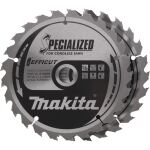 Makita Kreissägeblatt EFFICUT B-62985-2, Ø 165mm, 25Z (2 Stück, Bohrung 20mm, für Akku-Sägen)