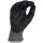Makita Arbeitshandschuhe P-84735, Gr. XL (10), Schnittfestigkeit F/7 (schwarz/grau, 1 Paar)