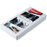Makita Schraubendreher-Set E-10534, 5-tlg (schwarz/blau,  Ergonomisch, gummierter Handgriff)