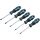 Makita Schraubendreher-Set E-10534, 5-tlg (schwarz/blau,  Ergonomisch, gummierter Handgriff)