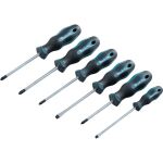 Makita Schraubendreher-Set E-10528, 6-teilig (schwarz/blau, Ergonomisch, gummierter Handgriff)