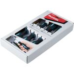 Makita Schraubendreher-Set E-10528, 6-teilig (schwarz/blau, Ergonomisch, gummierter Handgriff)