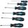 Makita Schraubendreher-Set E-10528, 6-teilig (schwarz/blau, Ergonomisch, gummierter Handgriff)