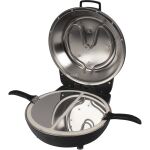 G3Ferrari Pizzaofen Pummarola G10199 (schwarz, 1.200 Watt, für Pizza Ø 31cm)