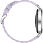 Huawei Watch GT 6 41mm (Konsu-B19FC) (silber, violettes Fluorelastomerarmband)