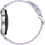Huawei Watch GT 6 41mm (Konsu-B19FC) (silber, violettes Fluorelastomerarmband)