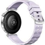 Huawei Watch GT 6 41mm (Konsu-B19FC) (silber, violettes Fluorelastomerarmband)
