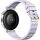 Huawei Watch GT 6 41mm (Konsu-B19FC) (silber, violettes Fluorelastomerarmband)