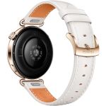 Huawei Watch GT 6 41mm (Konsu-B19L) (gold, weißes Lederverbundarmband)