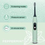 Beurer SC 50 Peppermint Green Planet, Elektrische Zahnbürste (hellgrün, incl. 2 Bürstenköpfe)