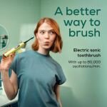 Beurer SC 50 Splashy Lemon Green Planet, Elektrische Zahnbürste (gelb, incl. 2 Bürstenköpfe)