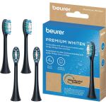 Beurer SC Bürstenköpfe Premium Whiten Green Planet (schwarz, 4er Pack)