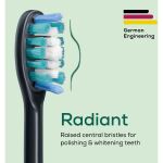 Beurer SC Bürstenköpfe Premium Whiten Green Planet (schwarz, 4er Pack)