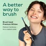 Beurer SC Bürstenköpfe Premium Whiten Green Planet (schwarz, 4er Pack)