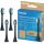 Beurer SC Bürstenköpfe Premium Whiten Green Planet (schwarz, 4er Pack)