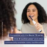 Beurer TB Bürstenköpfe Sensitive Eco Green Planet (dunkelblau, 4er Pack)