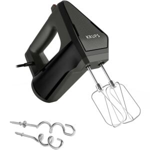 Krups GmbH Handmixer 3MIX 6000 GN6028 (schwarz, 600 Watt)