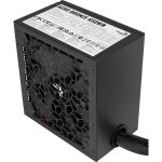 Aerocool B509A Flow-G-BK-v1, mit Netzteil Aero 650 (schwarz, Tempered Glass)
