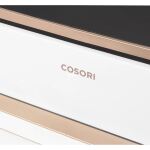 COSORI Heißluftfritteuse Dual Blaze Twinfry CAF-TF101S-WEUR (weiß, 2.800 Watt, Korb 10 Liter / 2x 5 Liter)