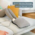 Beurer Fußmassagekissen mit Wärme FM 28 (grau)