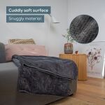 Beurer Wärmezudecke HD 65 Dark Grey (dunkelgrau, 130 x 180 cm)