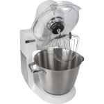 Bosch MUM6EW22 Küchenmaschine (weiß/edelstahl, 1.600 Watt, Serie 6, Patisserie-Set, Mixaufsatz)