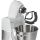 Bosch MUM6EW22 Küchenmaschine (weiß/edelstahl, 1.600 Watt, Serie 6, Patisserie-Set, Mixaufsatz)