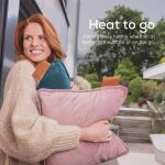 Beurer HK 77 Heaty blush-rose (lavendel, Samtbezug)