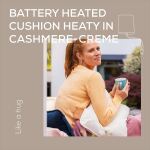 Beurer HK 77 Heaty cashmere-creme (creme, Cordbezug)