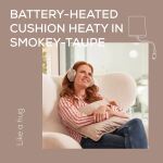 Beurer HK 77 Heaty smokey-taupe (taupe, Samtbezug)
