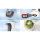 Bosch Stabmixer ErgoMaster MSM4W220 Serie 4 (weiß/edelstahl, 600 Watt, mit Zerkleinerer)