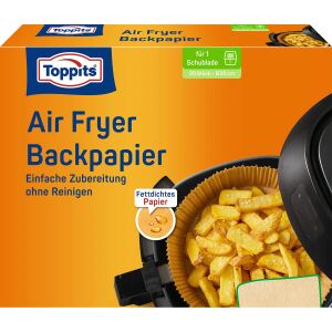Melitta Toppits Backpapier für Airfryer (Ø 20 cm, 20 Stück)