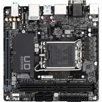 GIGABYTE H610I Motherboard - Unterstützt Intel Core 14. Generation CPUs, 4+1+1 Hybrid Digital VRM, bis zu 5600MHz DDR5, 1xPCIe 3.0 M.2, GbE LAN, USB 3.2 Gen 1