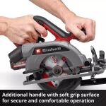 Einhell Power X-Change Akku-Handkreissäge CG2400SV TE-CS 18/150-2 Li-Solo, 18Volt (rot/schwarz, ohne Akku und Ladegerät)