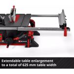 Einhell Power X-Change Akku-Tischkreissäge TE-TS 36/8 T Li-Solo, 36Volt (2x18V) (rot/schwarz, ohne Akku und Ladegerät)